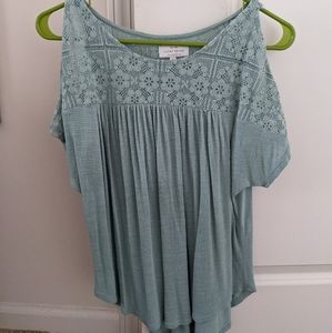 Lucky Brand off the shoulder top